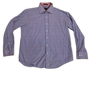 Haggar Men’s Dress Shirt Size Large (L)
